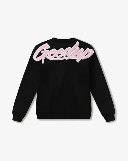 GEEDUP OS SCRIPT BLACK PINK CREWNECK