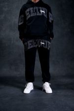 Team Logo/Handtstyle Trackpant Black/Grey/White
