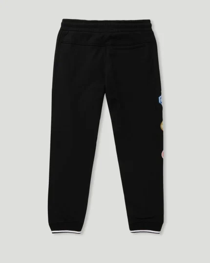 Geedup Sportsman Badges Trackpants Black