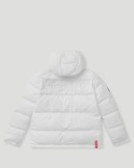 Geedup Core Logo Reversible Puffer Jacket White
